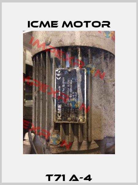 T71 A-4 Icme Motor