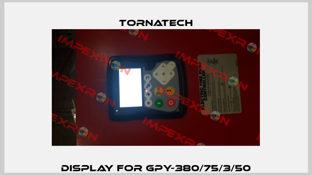 Display For GPY-380/75/3/50 TornaTech
