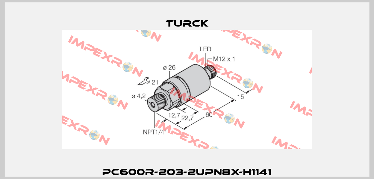 PC600R-203-2UPN8X-H1141 Turck