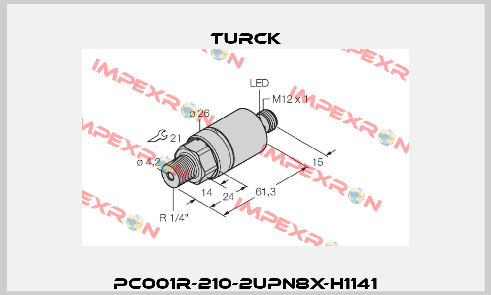 PC001R-210-2UPN8X-H1141 Turck