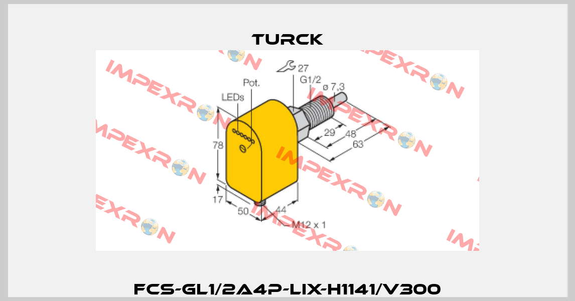 FCS-GL1/2A4P-LIX-H1141/V300 Turck