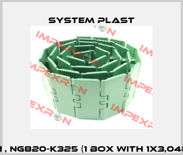11151 , NG820-K325 (1 Box with 1x3,048m) System Plast