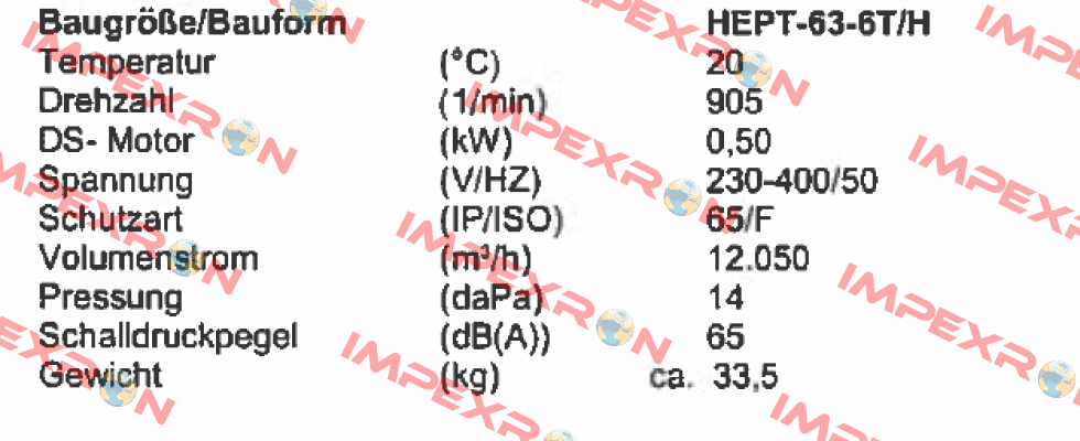 HEPT-63-6T/H  Sodeca