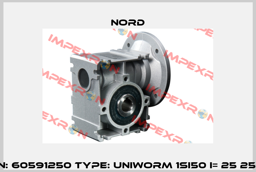 P/N: 60591250 Type: UNIWORM 1SI50 I= 25 25H7 Nord