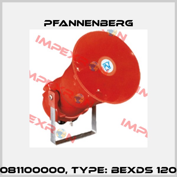 Art.No. 32081100000, Type: BExDS 120E-C 230 AC Pfannenberg