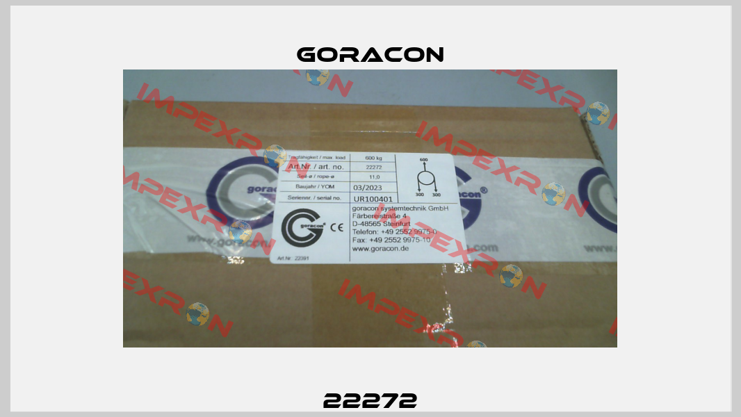 22272 GORACON