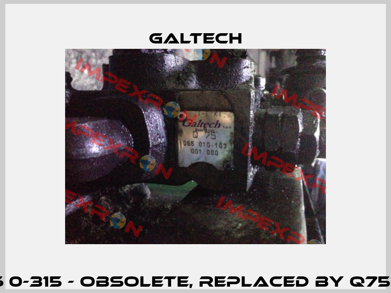 DGT80VLFYK089- NG 06 0-315 - obsolete, replaced by Q75-M1E-F1SR-103/A1/M1/F3D  Galtech